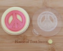 Load image into Gallery viewer, Peace Sign Embosser - Made in the UK with Love  from House of Toot Sweet - Just £6.50! Shop now at House of Toot Sweet
