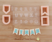 Load image into Gallery viewer, Groovy Alphabet / Numbers, Embosser / Cutters - Made in the UK with Love  from House of Toot Sweet - Just £6! Shop now at House of Toot Sweet
