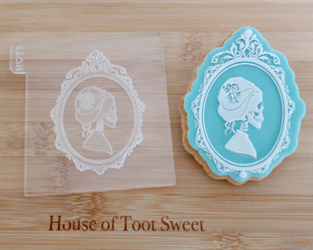 Framed Skeleton Female Embosser / Cutter - Made in the UK with Love  from House of Toot Sweet - Just £6.50! Shop now at House of Toot Sweet