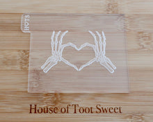 Load image into Gallery viewer, Skeleton Love Heart Embosser - Made in the UK with Love  from House of Toot Sweet - Just £6! Shop now at House of Toot Sweet
