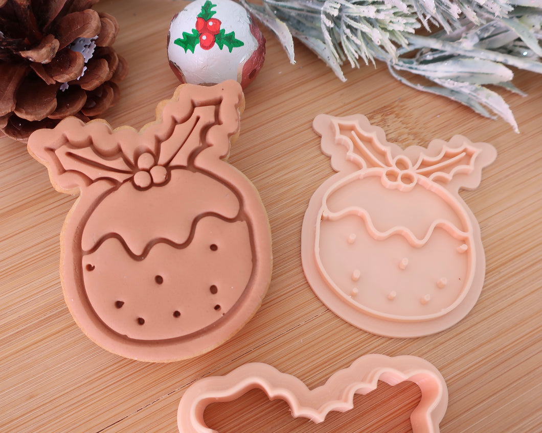 Christmas Pudding Stamp / Cutter - Made in the UK with Love  from House of Toot Sweet - Just £5! Shop now at House of Toot Sweet