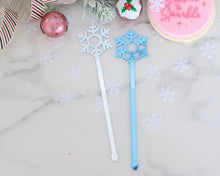 Load image into Gallery viewer, Mirror Snowflake Drink Stirrer Set - Made in the UK with Love  from House of Toot Sweet - Just £5.50! Shop now at House of Toot Sweet
