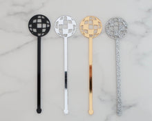 Load image into Gallery viewer, Mirrorball / Disco Ball Cocktail Drink Stirrers Set - Made in the UK with Love  from House of Toot Sweet - Just £5.50! Shop now at House of Toot Sweet
