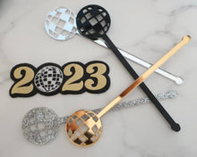 Load image into Gallery viewer, Mirrorball / Disco Ball Cocktail Drink Stirrers Set - Made in the UK with Love  from House of Toot Sweet - Just £5.50! Shop now at House of Toot Sweet
