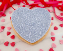 Load image into Gallery viewer, Love Hearts Sweets Texture Embosser - Made in the UK with Love  from House of Toot Sweet - Just £7! Shop now at House of Toot Sweet
