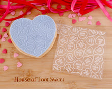 Load image into Gallery viewer, Love Hearts Sweets Texture Embosser - Made in the UK with Love  from House of Toot Sweet - Just £7! Shop now at House of Toot Sweet
