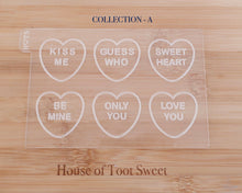 Load image into Gallery viewer, Love Heart Sweets Embosser / Cutter - Made in the UK with Love  from House of Toot Sweet - Just £6.50! Shop now at House of Toot Sweet
