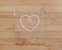 Load image into Gallery viewer, Rope Heart Embosser / Cutter - Made in the UK with Love  from House of Toot Sweet - Just £6! Shop now at House of Toot Sweet
