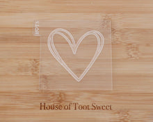 Load image into Gallery viewer, Scribble Heart Embosser/ Cutter - Made in the UK with Love  from House of Toot Sweet - Just £5.50! Shop now at House of Toot Sweet
