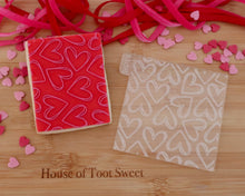 Load image into Gallery viewer, Scribble Hearts Texture Embosser - Made in the UK with Love  from House of Toot Sweet - Just £7! Shop now at House of Toot Sweet
