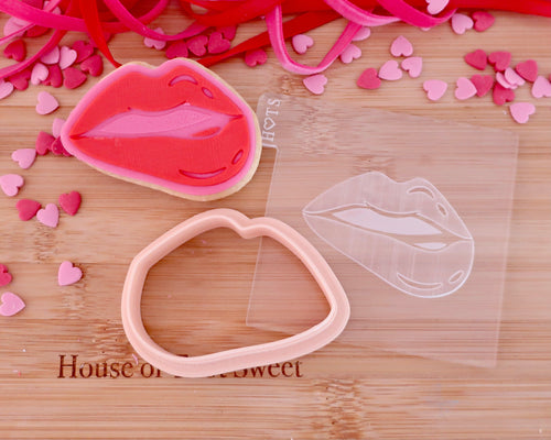 Biting Lips Embosser / Cutter - Made in the UK with Love  from House of Toot Sweet - Just £5! Shop now at House of Toot Sweet