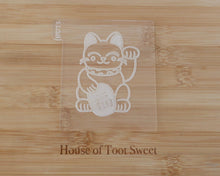 Load image into Gallery viewer, Lucky Cat/ Waving Cat Embosser / Cutter - Made in the UK with Love  from House of Toot Sweet - Just £6.50! Shop now at House of Toot Sweet
