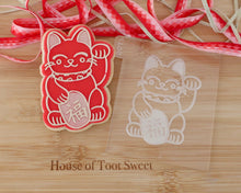 Load image into Gallery viewer, Lucky Cat/ Waving Cat Embosser / Cutter - Made in the UK with Love  from House of Toot Sweet - Just £6.50! Shop now at House of Toot Sweet
