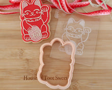 Load image into Gallery viewer, Lucky Cat/ Waving Cat Embosser / Cutter - Made in the UK with Love  from House of Toot Sweet - Just £6.50! Shop now at House of Toot Sweet
