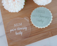 Load image into Gallery viewer, Mum You&#39;re Blooming Lovely Embosser - Made in the UK with Love  from House of Toot Sweet - Just £6! Shop now at House of Toot Sweet
