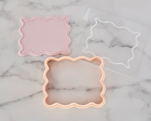 Load image into Gallery viewer, Rectangle Wavy Frame Embosser / Cutter - Made in the UK with Love  from House of Toot Sweet - Just £6.50! Shop now at House of Toot Sweet
