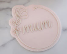 Load image into Gallery viewer, Floral Border Mum, Mom, Mam, Nan Embosser / Cutter - Made in the UK with Love  from House of Toot Sweet - Just £6.50! Shop now at House of Toot Sweet
