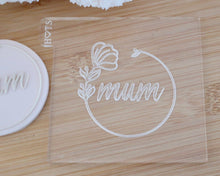 Load image into Gallery viewer, Floral Border Mum, Mom, Mam, Nan Embosser / Cutter - Made in the UK with Love  from House of Toot Sweet - Just £6.50! Shop now at House of Toot Sweet
