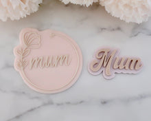 Load image into Gallery viewer, Floral Border Mum, Mom, Mam, Nan Embosser / Cutter - Made in the UK with Love  from House of Toot Sweet - Just £6.50! Shop now at House of Toot Sweet
