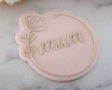 Load image into Gallery viewer, Floral Border Mum, Mom, Mam, Nan Embosser / Cutter - Made in the UK with Love  from House of Toot Sweet - Just £6.50! Shop now at House of Toot Sweet
