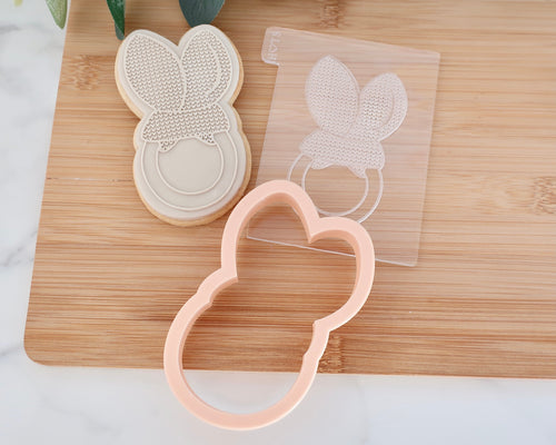 Crochet Bunny Ears Teether Embosser / Cutter - Made in the UK with Love  from House of Toot Sweet - Just £6.50! Shop now at House of Toot Sweet