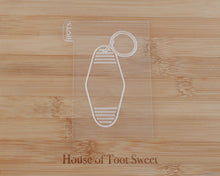 Load image into Gallery viewer, Blank Retro Motel Key Ring Embosser / Cutter - Made in the UK with Love  from House of Toot Sweet - Just £6.50! Shop now at House of Toot Sweet
