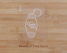 Load image into Gallery viewer, Team Bride - Retro Motel Key Ring Embosser / Cutter - Made in the UK with Love  from House of Toot Sweet - Just £6.50! Shop now at House of Toot Sweet
