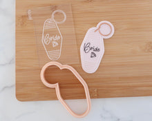 Load image into Gallery viewer, Bride with Diamond - Retro Motel Key Ring Embosser / Cutter - Made in the UK with Love  from House of Toot Sweet - Just £6.50! Shop now at House of Toot Sweet
