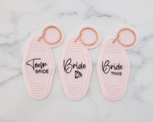 Load image into Gallery viewer, Bride with Diamond - Retro Motel Key Ring Embosser / Cutter - Made in the UK with Love  from House of Toot Sweet - Just £6.50! Shop now at House of Toot Sweet
