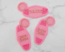 Load image into Gallery viewer, Bride - Retro Motel Key Ring Embosser / Cutter - Made in the UK with Love  from House of Toot Sweet - Just £6.50! Shop now at House of Toot Sweet
