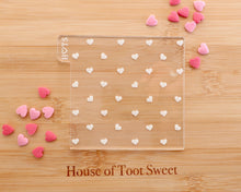 Load image into Gallery viewer, Ditsy Hearts Texture Embosser - Made in the UK with Love  from House of Toot Sweet - Just £6! Shop now at House of Toot Sweet
