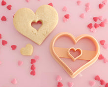 Load image into Gallery viewer, Donut heart Shape Cookie Cutter - Made in the UK with Love  from House of Toot Sweet - Just £5! Shop now at House of Toot Sweet
