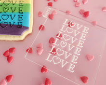 Load image into Gallery viewer, Love Love Love Embosser - Made in the UK with Love  from House of Toot Sweet - Just £6.50! Shop now at House of Toot Sweet
