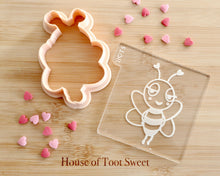 Load image into Gallery viewer, Cute Bee Embosser / Cutter - Made in the UK with Love  from House of Toot Sweet - Just £6! Shop now at House of Toot Sweet
