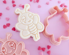 Load image into Gallery viewer, Cute Bee Stamp / Cutter - Made in the UK with Love  from House of Toot Sweet - Just £5! Shop now at House of Toot Sweet
