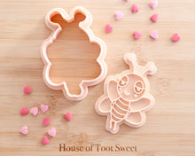 Load image into Gallery viewer, Cute Bee Stamp / Cutter - Made in the UK with Love  from House of Toot Sweet - Just £5! Shop now at House of Toot Sweet
