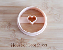 Load image into Gallery viewer, Donut heart Cookie Cutter - Made in the UK with Love  from House of Toot Sweet - Just £6! Shop now at House of Toot Sweet
