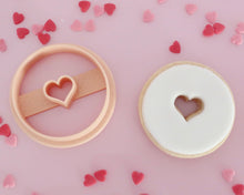 Load image into Gallery viewer, Donut heart Cookie Cutter - Made in the UK with Love  from House of Toot Sweet - Just £6! Shop now at House of Toot Sweet
