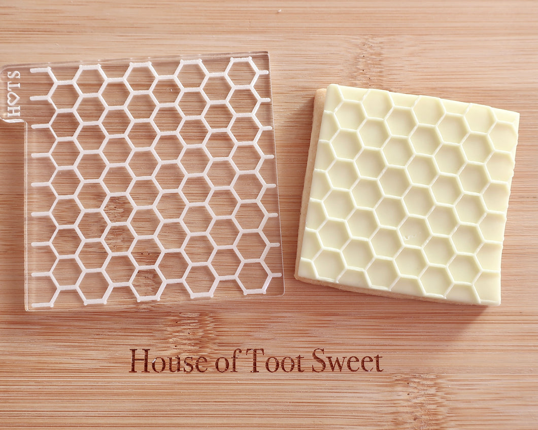 Honeycomb Texture Embosser - Made in the UK with Love  from House of Toot Sweet - Just £7! Shop now at House of Toot Sweet