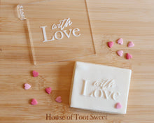 Load image into Gallery viewer, With Love Embosser - Made in the UK with Love  from House of Toot Sweet - Just £6! Shop now at House of Toot Sweet
