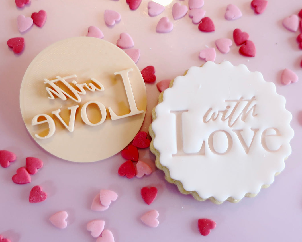 With Love Stamp - Made in the UK with Love  from House of Toot Sweet - Just £5! Shop now at House of Toot Sweet