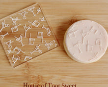 Load image into Gallery viewer, Cocktails Texture Embosser - Made in the UK with Love  from House of Toot Sweet - Just £7! Shop now at House of Toot Sweet
