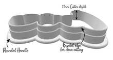 Load image into Gallery viewer, Curvy Heart Cookie Cutter - Made in the UK with Love  from House of Toot Sweet - Just £5! Shop now at House of Toot Sweet
