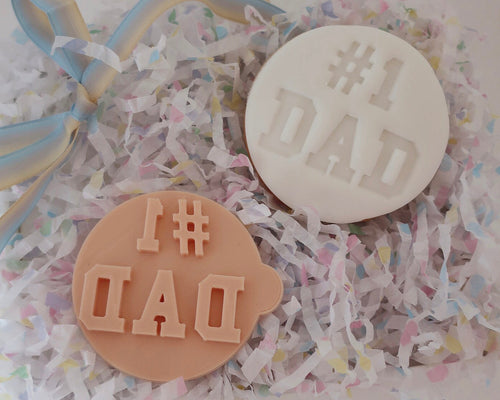 Number 1 Dad Stamp - Made in the UK with Love  from House of Toot Sweet - Just £5! Shop now at House of Toot Sweet