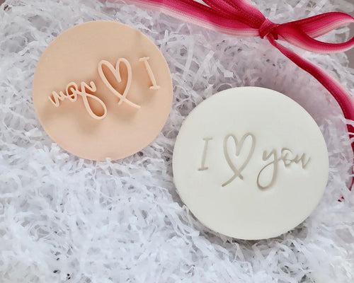 I Love You Stamp - Made in the UK with Love  from House of Toot Sweet - Just £5! Shop now at House of Toot Sweet