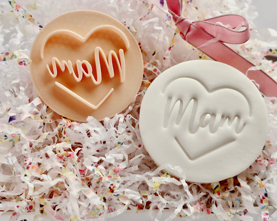 Mam Heart Stamp - Made in the UK with Love  from House of Toot Sweet - Just £5! Shop now at House of Toot Sweet