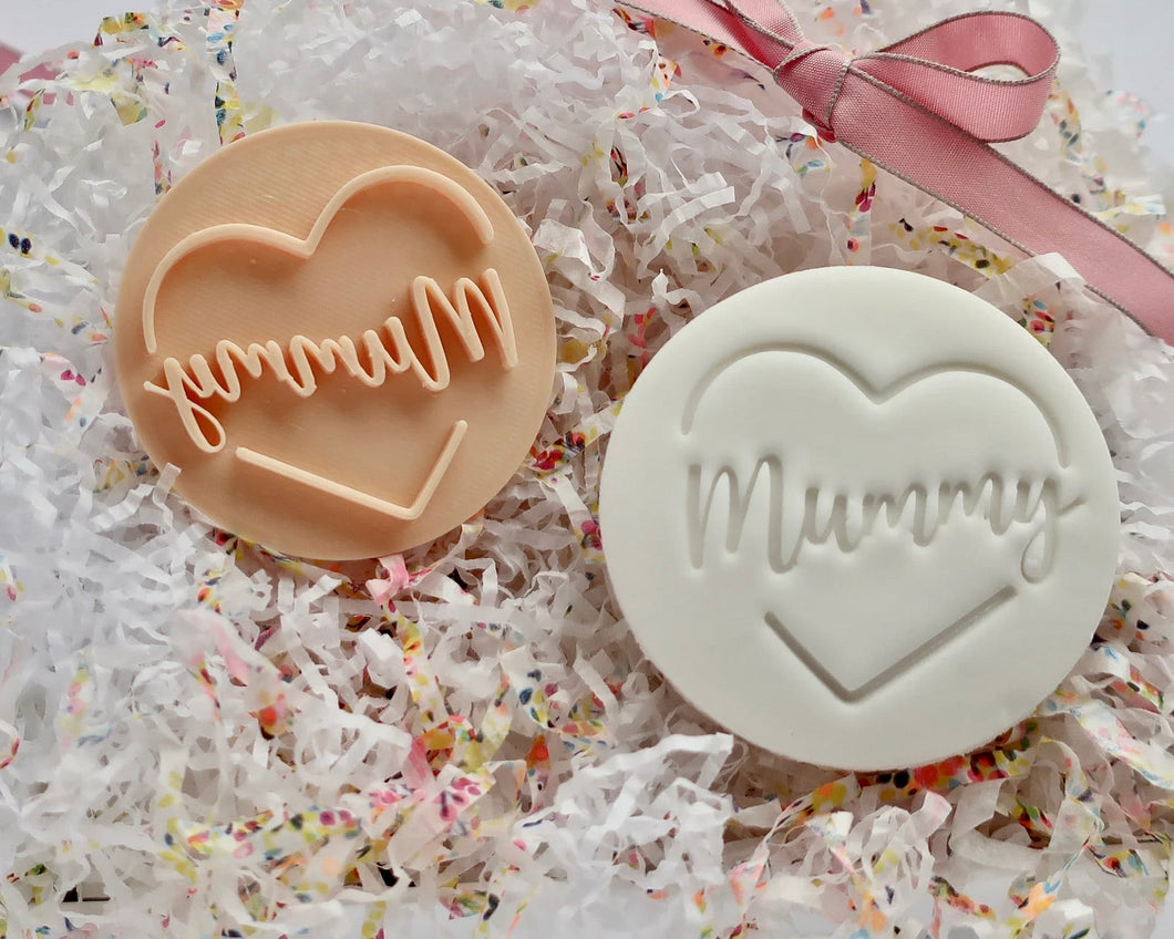 Mummy Heart Stamp - Made in the UK with Love  from House of Toot Sweet - Just £5! Shop now at House of Toot Sweet