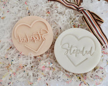 Load image into Gallery viewer, Stepdad Heart Stamp - Made in the UK with Love  from House of Toot Sweet - Just £5! Shop now at House of Toot Sweet
