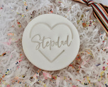 Load image into Gallery viewer, Stepdad Heart Stamp - Made in the UK with Love  from House of Toot Sweet - Just £5! Shop now at House of Toot Sweet
