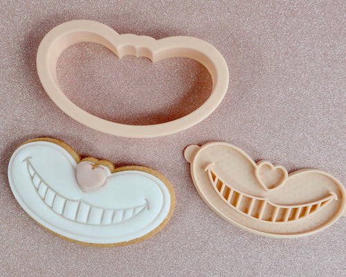 Cheshire Cat Stamp / Cutter - Made in the UK with Love  from House of Toot Sweet - Just £5! Shop now at House of Toot Sweet